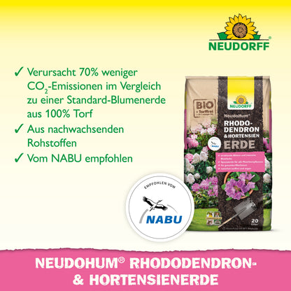 NeudoHum Rhododendron & Hortensien Erde