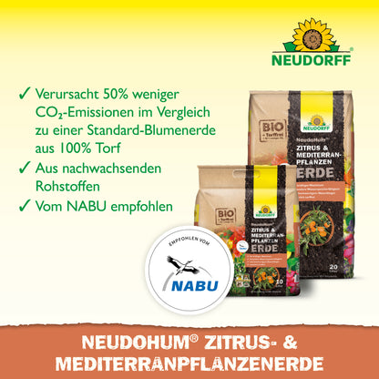 NeudoHum Zitrus- & MediterranpflanzenErde