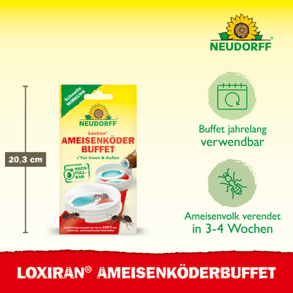 Loxiran Ameisenköderbuffet