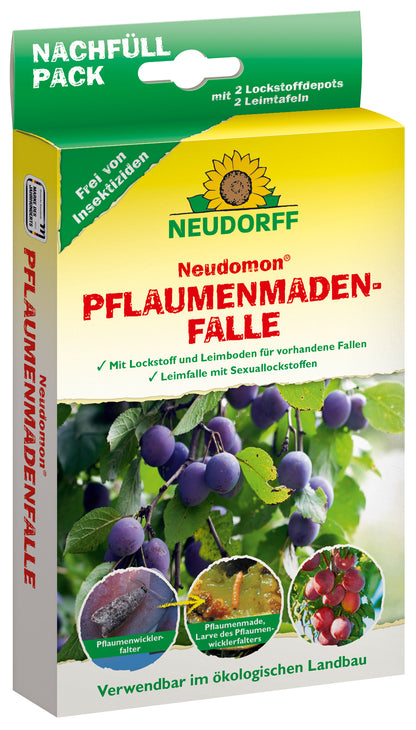 Neudomon PflaumenmadenFalle Nachfüllpack