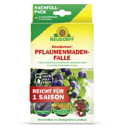 Neudomon PflaumenmadenFalle Nachfüllpack