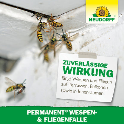 Permanent Wespen- und Fliegenfalle
