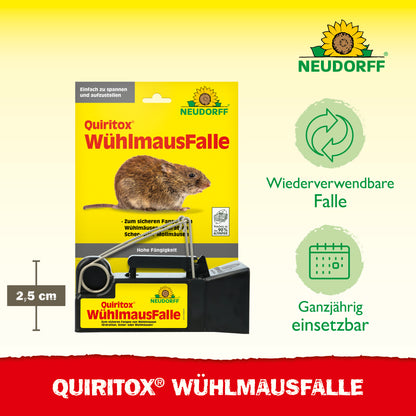 Quiritox WühlmausFalle