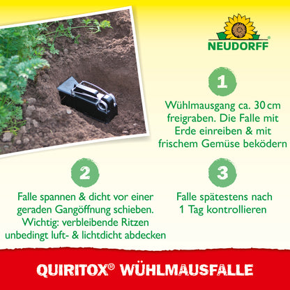Quiritox WühlmausFalle
