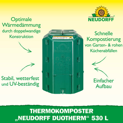 Thermokomposter „Neudorff DuoTherm“ 530 L