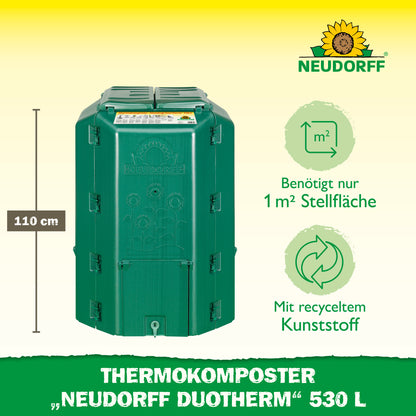 Thermokomposter „Neudorff DuoTherm“ 530 L