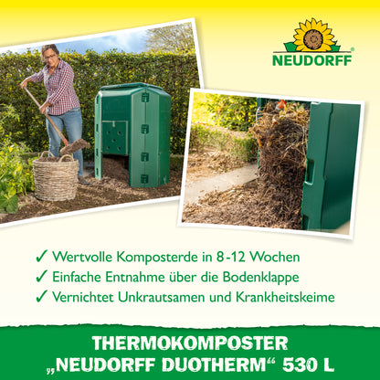 Thermokomposter „Neudorff DuoTherm“ 530 L