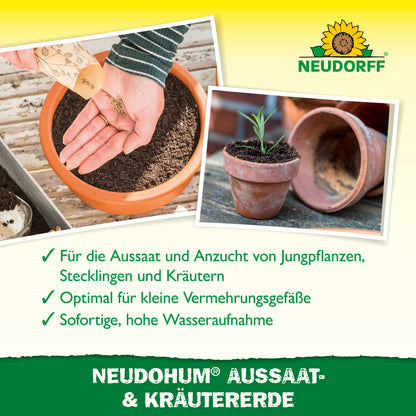 NeudoHum Aussaat- & KräuterErde