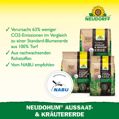 NeudoHum Aussaat- & KräuterErde