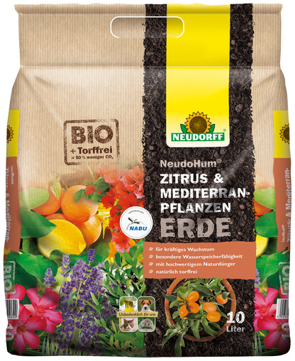 NeudoHum Zitrus- & MediterranpflanzenErde