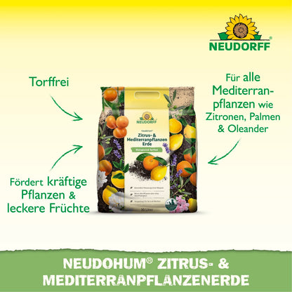 NeudoHum Zitrus- & MediterranpflanzenErde