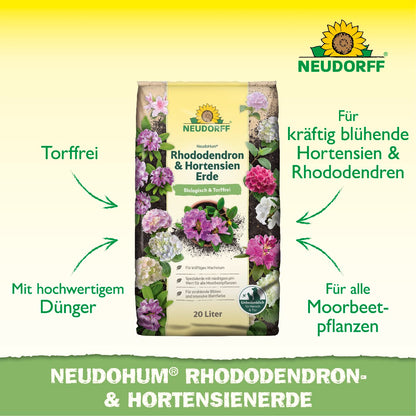 NeudoHum Rhododendron & Hortensien Erde