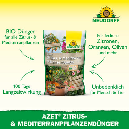 Azet Zitrus- & MediterranPflanzenDünger