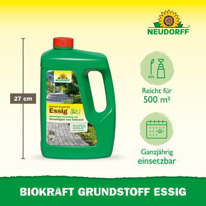 Neudorff BioKraft Grundstoff Essig (Konzentrat)