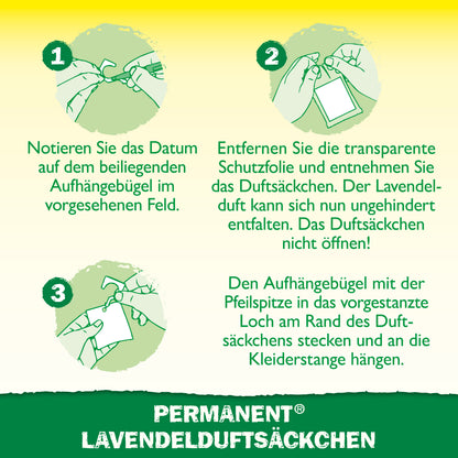 Permanent Lavendelduftsäckchen