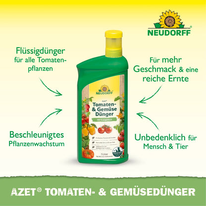 Azet Tomaten- & GemüseDünger flüssig