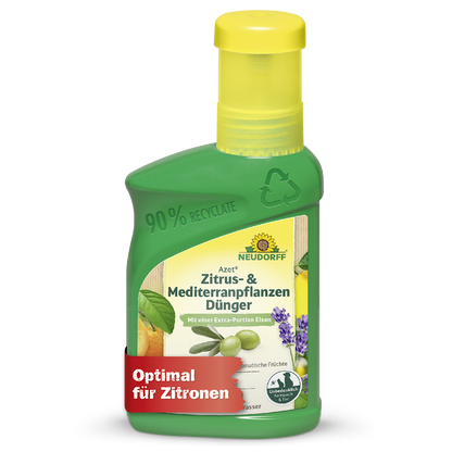 Azet Zitrus- & MediterranpflanzenDünger flüssig