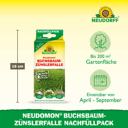 Neudomon BuchsbaumzünslerFalle Nachfüllpack