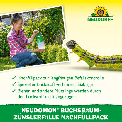 Neudomon BuchsbaumzünslerFalle Nachfüllpack