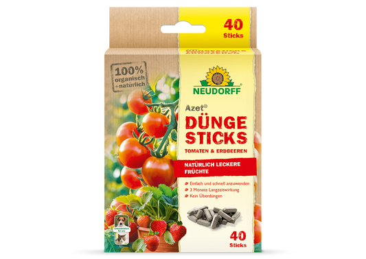 Azet Düngesticks für Tomaten & Erdbeeren