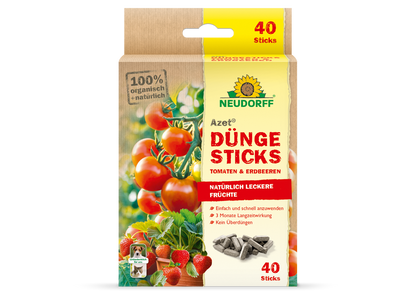 Azet Düngesticks für Tomaten & Erdbeeren