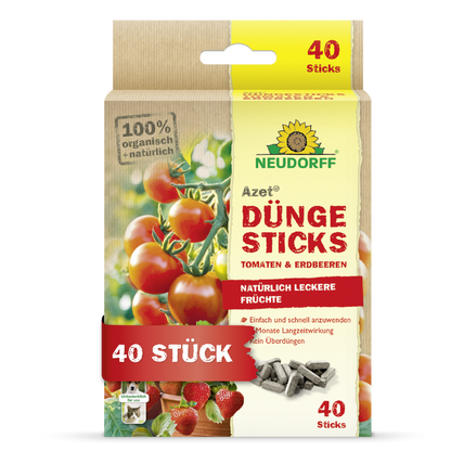 Azet Düngesticks für Tomaten & Erdbeeren