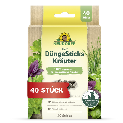 Azet Düngesticks für Kräuter