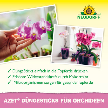 Azet Düngesticks für Orchideen