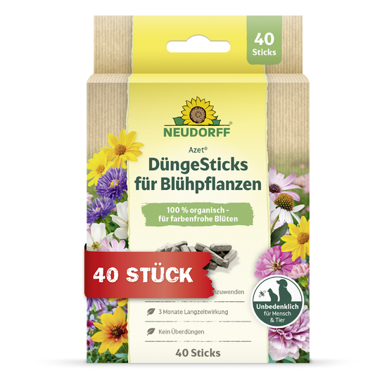 Azet Düngesticks für Blühpflanzen