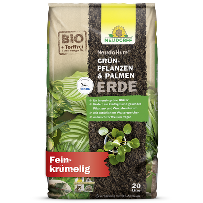 NeudoHum Grünpflanzen- & PalmenErde