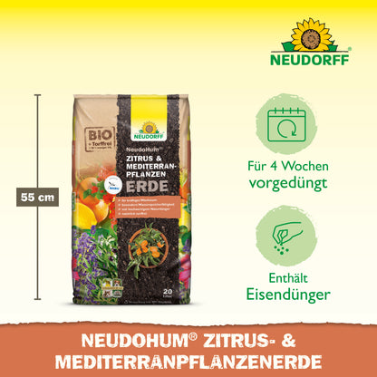 NeudoHum Zitrus- & MediterranpflanzenErde