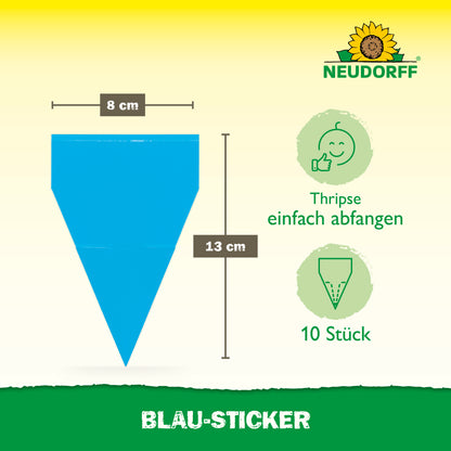 Blau-Sticker