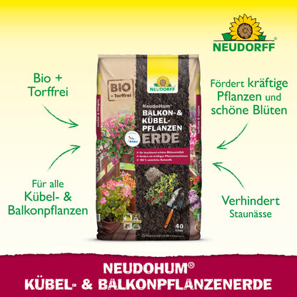 NeudoHum Balkon -& KübelpflanzenErde