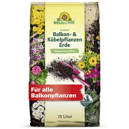 NeudoHum Balkon -& KübelpflanzenErde