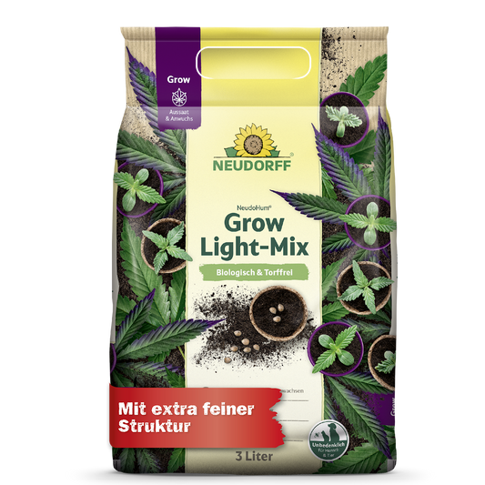 Neudorff NeudoHum Grow Light-Mix 3L Sack