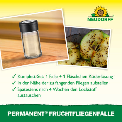 Permanent FruchtfliegenFalle