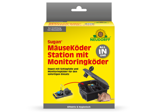 Sugan MäuseKöderStation mit Monitoringköder