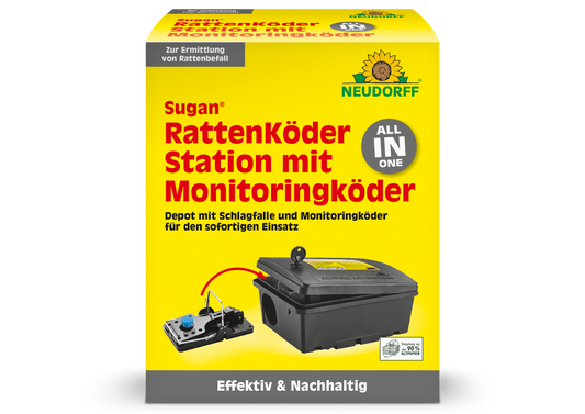 Sugan RattenKöderStation mit Monitoringköder