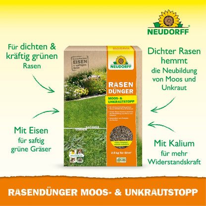 RasenDünger Moos- & UnkrautStopp