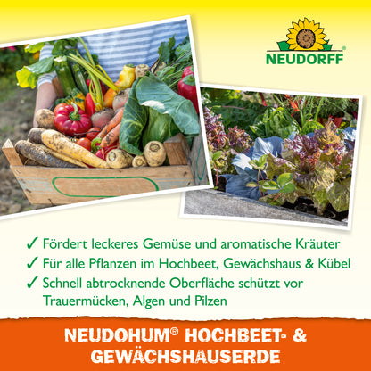 Hochbeet Spezialerde für leckeres, aromatisches Gemüse