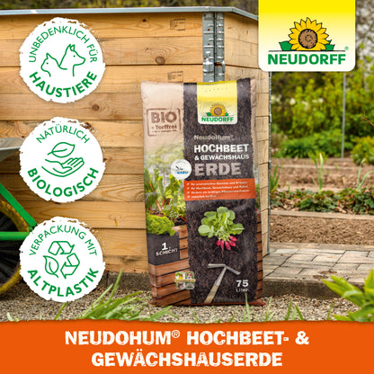 NeudoHum Hochbeet- & GewächshausErde