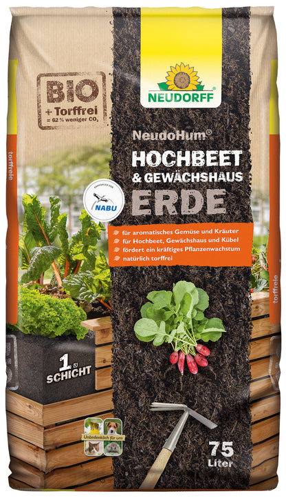 NeudoHum Hochbeet- & GewächshausErde
