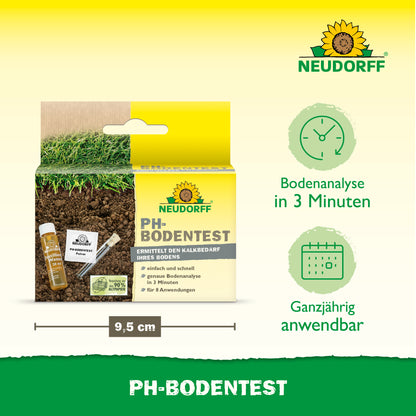 Bodenanalyse in deinem Garten in nur 3 Minuten mit dem PH-Bodentest von Neudorff
