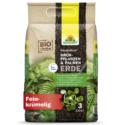 NeudoHum Grünpflanzen- & PalmenErde