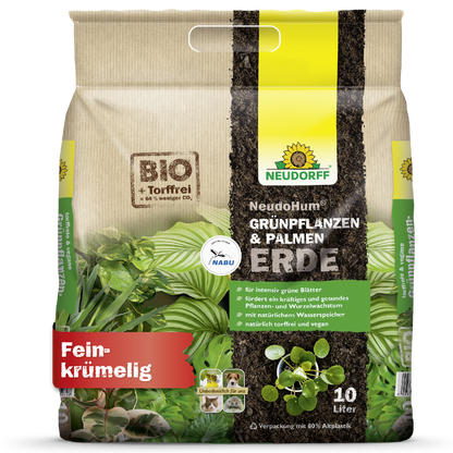 NeudoHum Grünpflanzen- & PalmenErde