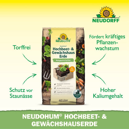 Torffreie Hochbeeterde für ein kräftiges Pflanzenwachstum