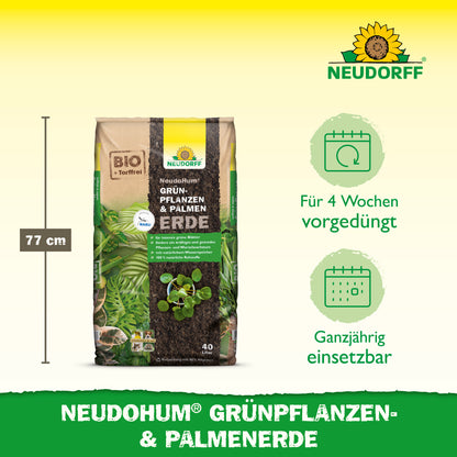 NeudoHum Grünpflanzen- & PalmenErde