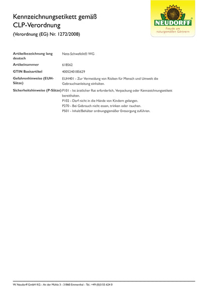 Netz-Schwefelit WG