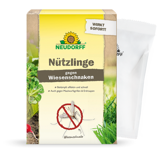 Nützlinge gegen Wiesenschnaken