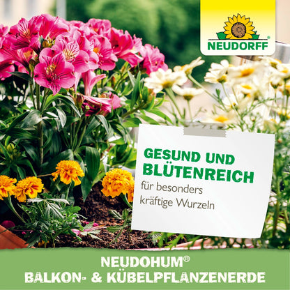 NeudoHum Balkon -& KübelpflanzenErde